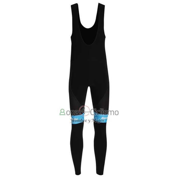 Trek Ropa Ciclismo Culotte Largo 2020 Mangas Largas Negro Azul